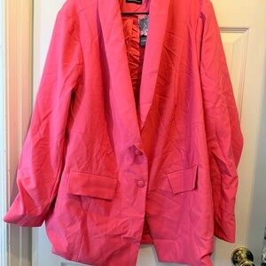 Torrid Vibrant Pink Blazer